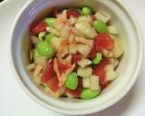 ツナと野菜と胡桃*カレーココットカマン作り方7写真
