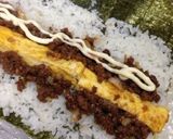 もう一品♪餃子の残り具材で巻き寿司作り方2写真