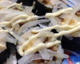 もう一品♪餃子の残り具材で巻き寿司作り方3写真