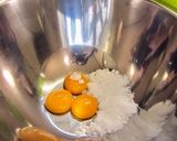 フワフワ~ンの抹茶のシフォンケーキ♪作り方2写真