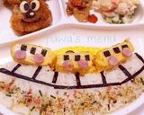 簡単キャラ弁☆しんかんせんくん作り方3写真