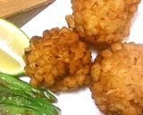 海老しんじょう揚げ作り方7写真