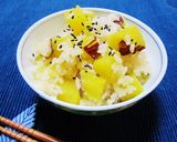 おいもタップリ♪うちのさつまいもご飯作り方4写真