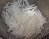 とっても簡単!大根とホタテのサラダ作り方1写真