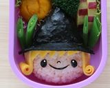 ハロウィン キャラ弁＊魔女っ子ちゃん♪作り方14写真