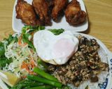 ガパオライス（瓶のバジル）豚・鶏挽き肉作り方8写真