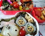 ハロウィン ベル キャラ弁作り方1写真
