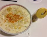レンジで超簡単アツアツお豆腐の豆乳スープ作り方5写真