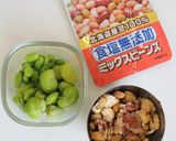そら豆・枝豆・ミックスビーンズのソテー作り方3写真