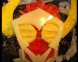 キャラ弁～仮面ライダーバロン～作り方8写真