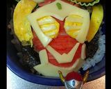 キャラ弁～仮面ライダーバロン～作り方9写真
