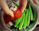 オクラとプチトマトの洋風煮びたし作り方2写真
