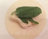 カマンベールチーズとバジルの餃子作り方2写真