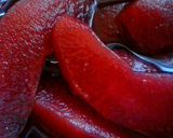 皮も楽しめる「りんごの赤ワイン煮」作り方4写真