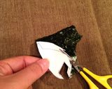 キャラ弁♥ハロウィン*トトロ作り方4写真