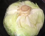 ホワイトソースのロールキャベツ作り方1写真