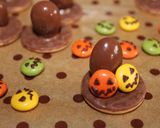 ハロウィンに＊かぼちゃメロンパンの魔女＊作り方8写真