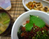 今が旬。わが家の年に一度のいくら丼作り方15写真