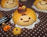 ハロウィンに＊かぼちゃメロンパンの魔女＊作り方21写真