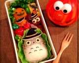 キャラ弁♥ハロウィン*トトロ作り方14写真