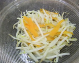 たっぷり野菜ともやしのナムル♡作り方3写真