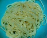 簡単にヘルシーサラスパ作り方1写真