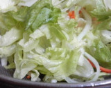 ☆ウェイパーとこしょうのレタススープ☆作り方1写真