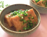 ✿簡単あと一品 厚揚げのおろし煮✿作り方5写真