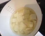 離乳食 初期 お豆腐のだし汁和え作り方2写真