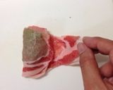 大葉とチーズのしゃぶしゃぶ肉豚カツ作り方3写真