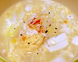 ズボラが美味しい☆簡単！豆腐と卵のスープ作り方4写真