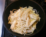 サーモンと白菜ときのこのスープ作り方4写真