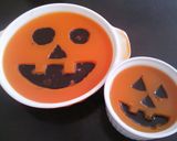 簡単☆ハロウィン☆おばけかぼちゃ風ゼリー作り方7写真