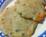 離乳食＊後期＊米粉のお好み焼き作り方5写真