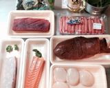 豪快！海鮮丼作り方1写真