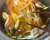 甘めのつゆ関東風うどん👉風邪の時に食べたいやつ作り方2写真