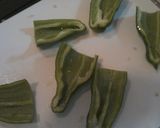 チーズたっぷり）ピーマンの肉詰め作り方2写真