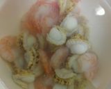 シーフードリゾット～生米使用作り方3写真