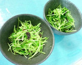 追加の１品☆豆苗の簡単ゆかりあえ作り方3写真