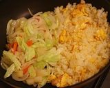 じゃが芋とキャベツのバターチャーハン作り方4写真
