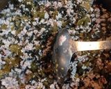 簡単。高菜そぼろ丼作り方6写真