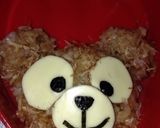 ダッフィーキャラ弁♡ハロウィンバージョン作り方3写真