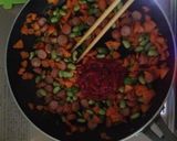 ハロウィン(^ ^)オムライス作り方4写真