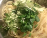 さんまの蒲焼缶とかいわれ大根のパスタ作り方5写真