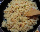 お豆腐あんかけを乗せた炒飯♡作り方1写真
