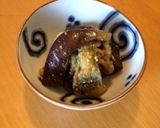 簡単＊お婆ちゃん直伝＊ナスの山椒胡麻和え作り方4写真