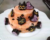 楽しいハロウィン♪２段デコケーキ寿司作り方12写真