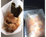 ほっこり♡鶏肉と水菜の和風スープ作り方1写真