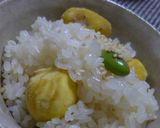 料亭の味？主役はほっくり♪栗おこわ作り方7写真