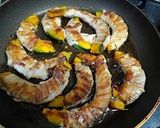 かぼちゃの豚ばら肉巻き巻き作り方4写真